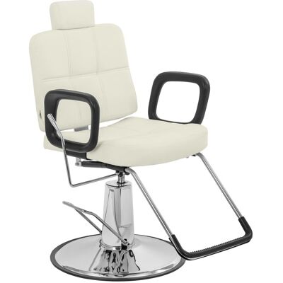 physa Keswick fodrász szék fejtámlával és lábtartóval - Ülésmagasság 52 - 64 cm - 150 kg - Bézs színű PHYSA KESWICK BEIGE physa Keswick fodrász szék fejtámlával és lábtartóval - Ülésmagasság 52 - 64 cm - 150 kg - Bézs színű PHYSA KESWICK BEIGE