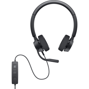 Dell WH3022 Pro vezetékes headset fekete (520-AATL) (520-AATL)