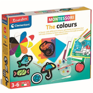 Clementoni Montessori - A színek felfedezése fejlesztőjáték (50222) (Clementoni50222)