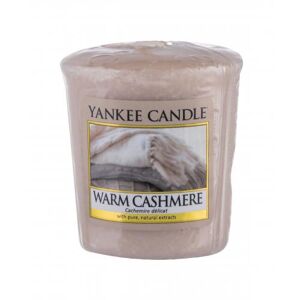 Yankee Candle Warm Cashmere 49 g illatgyertyák uniszex Állatkísérlet-mentes; Vegán