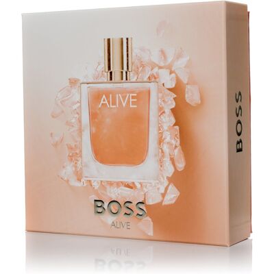 Hugo Boss Alive Eau de Parfum & Testápoló ajándékkészlet - Nők Hugo Boss Alive Eau de Parfum & Testápoló ajándékkészlet - Nők