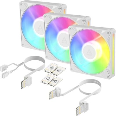 Arctic BioniX P14 A-RGB 3-Pack, White Arctic BioniX P14 A-RGB 3-Pack, White