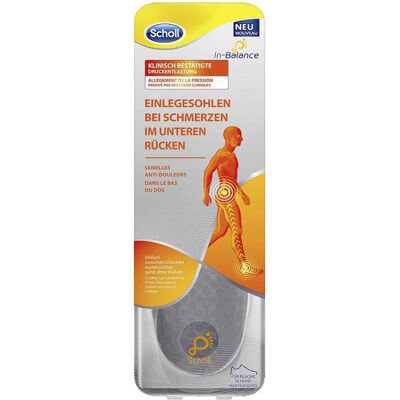 Scholl Scholl In-Balance Alsó hátfájás csillapító talpbetét - Vložky do bot Scholl Scholl In-Balance Alsó hátfájás csillapító talpbetét - Vložky do bot