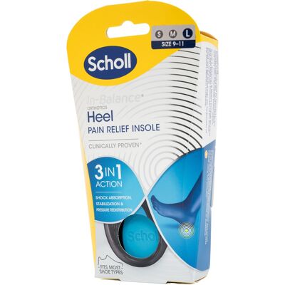 SCHOLL In-Balance Heel Insole Large SCHOLL In-Balance Heel Insole Large