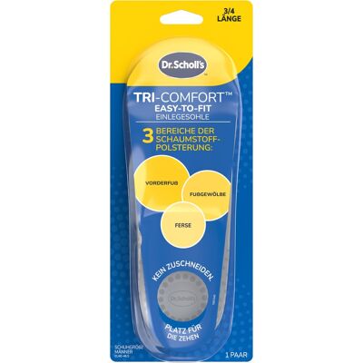 SCHOLL Tri-Comfort Insoles Large SCHOLL Tri-Comfort Insoles Large