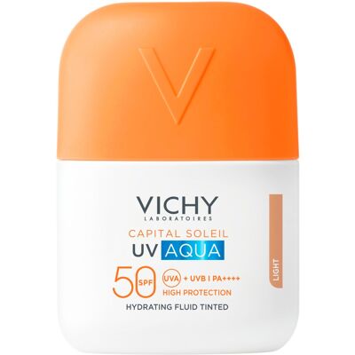 VICHY Capital Soleil UV Aqua fluid SPF50 tonizáló, light, 50 ml VICHY Capital Soleil UV Aqua fluid SPF50 tonizáló, light, 50 ml