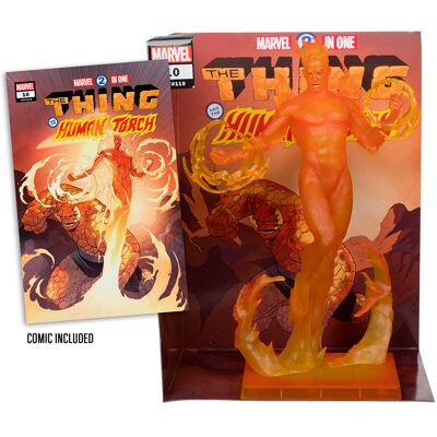 McFarlane Marvel - Human Torch w/ Scene McFarlane Marvel - Human Torch w/ Scene