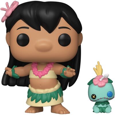 Funko POP! Disney: Lilo and Stitch - Hula Lilo w/Scrump Funko POP! Disney: Lilo and Stitch - Hula Lilo w/Scrump