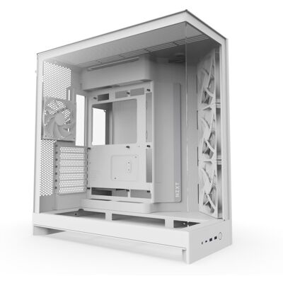 NZXT H9 Flow 2025 White NZXT H9 Flow 2025 White