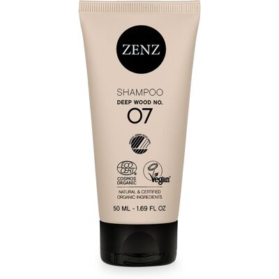 Zenz Organic Deep Wood No. 07 - Tápláló és nyugtató sampon érzékeny fejbőrre Zenz Organic Deep Wood No. 07 - Tápláló és nyugtató sampon érzékeny fejbőrre
