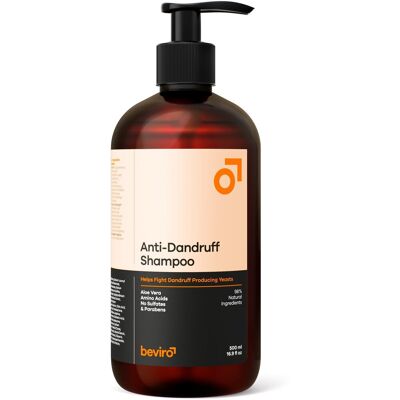 Beviro Anti-Dandruff Sampon férfiaknak - 500ml Beviro Anti-Dandruff Sampon férfiaknak - 500ml