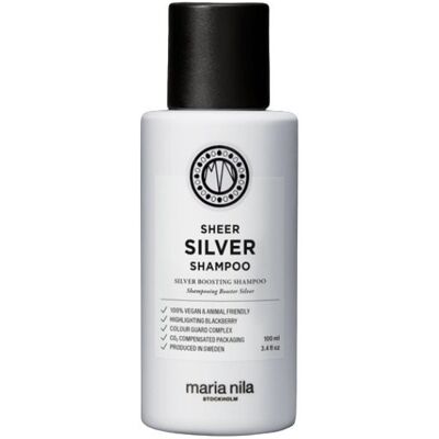 Maria Nila Sheer Silver Sampon és Kondicionáló - Utazó méret 100ml Maria Nila Sheer Silver Sampon és Kondicionáló - Utazó méret 100ml
