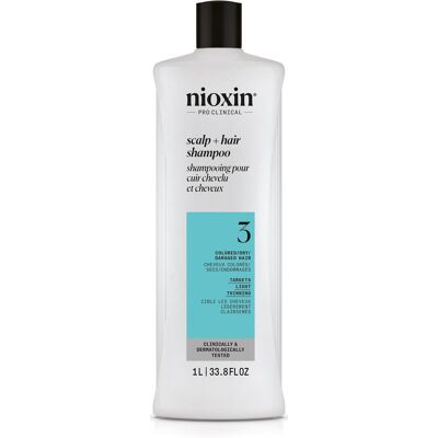Nioxin System 3 sampon finom, kémiailag kezelt hajra Nioxin System 3 sampon finom, kémiailag kezelt hajra