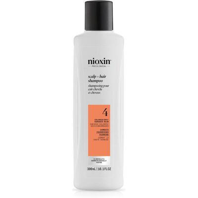 Nioxin Rendszer 4 - Sampon - Festett és sérült haj 300 ml Nioxin Rendszer 4 - Sampon - Festett és sérült haj 300 ml