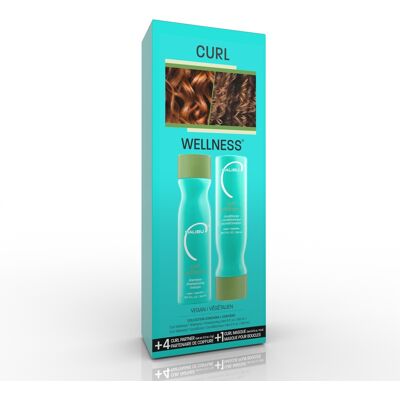 Malibu C Curl Wellness Set - Hajápolási készlet göndör hajra Malibu C Curl Wellness Set - Hajápolási készlet göndör hajra