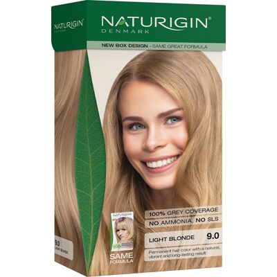 Természetes világos szőke hajszín - NATURIGIN Light Blonde 9.0 Természetes világos szőke hajszín - NATURIGIN Light Blonde 9.0