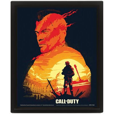 Call Of Duty Sunset 3D Pirámi Keret Call Of Duty Sunset 3D Pirámi Keret