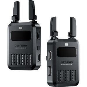 Vention Wireless HDMI Video Transmitter and Receiver Black Vention Wireless HDMI Video Transmitter and Receiver Black