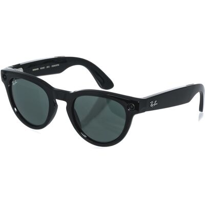 Meta RAY-BAN Meta Headliner (Standard) Smart Glasses (Gen 2) - Shiny Black, G15 Green Meta RAY-BAN Meta Headliner (Standard) Smart Glasses (Gen 2) - Shiny Black, G15 Green