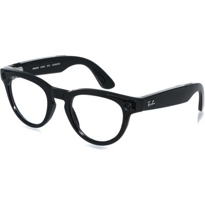 Meta RAY-BAN Meta Headliner (Standard) Smart Glasses (Gen 2) - Shiny Black, Clear to Sapphire Trans. Meta RAY-BAN Meta Headliner (Standard) Smart Glasses (Gen 2) - Shiny Black, Clear to Sapphire Trans.