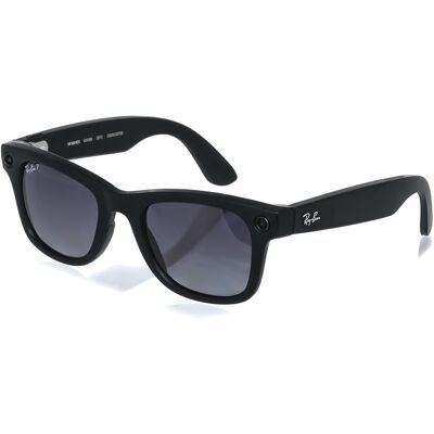 Meta RAY-BAN Meta Wayfarer (Large) Smart Glasses (Gen 2) - Matte Black, Grey Polarized Gradient Meta RAY-BAN Meta Wayfarer (Large) Smart Glasses (Gen 2) - Matte Black, Grey Polarized Gradient