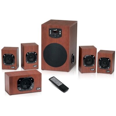Genius SW-HF5.1 4600 II Fa - 5.1, 125W Hangszórók Genius SW-HF5.1 4600 II Fa - 5.1, 125W Hangszórók