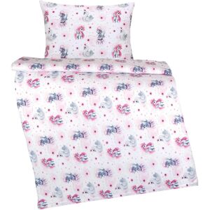 Bellatex 90/032 Beáta Gyerek ágyneműhuzat, unikornis, 100×135 + 45×60 cm Bellatex 90/032 Beáta Gyerek ágyneműhuzat, unikornis, 100×135 + 45×60 cm