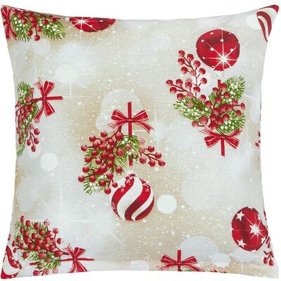 BELLATEX karácsonyi, 45 × 45 cm 55 / 123 karácsonyi gömbök és magyal BELLATEX karácsonyi, 45 × 45 cm 55 / 123 karácsonyi gömbök és magyal
