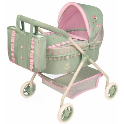 DeCuevas Toys DeCuevas 86068 Első babakocsim táskával, Botanic 2026, 56 cm DeCuevas Toys DeCuevas 86068 Első babakocsim táskával, Botanic 2026, 56 cm