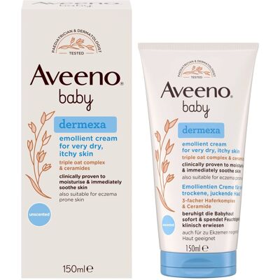 AVEENO Baby Dermexa krém, puhító, 150 ml AVEENO Baby Dermexa krém, puhító, 150 ml