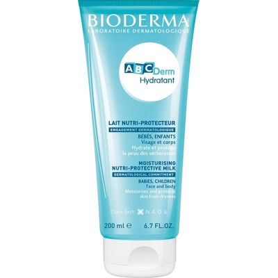 Bioderma ABCDerm Hidratáló Nutri-Védő Tej Csecsemők és Gyermekek Számára 200ml Bioderma ABCDerm Hidratáló Nutri-Védő Tej Csecsemők és Gyermekek Számára 200ml