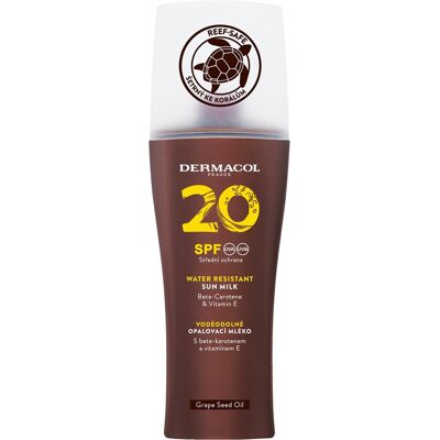 Dermacol Víztaszító naptej SPF 20 - Spray Dermacol Víztaszító naptej SPF 20 - Spray