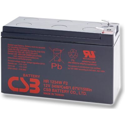 CSB HR1234W F2, 12V, 9Ah CSB HR1234W F2, 12V, 9Ah