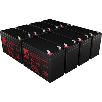 T6 Power APC Smart-UPS SUA3000RMXLI3U kompatibilis készlet, VRLA, 12 V T6 Power APC Smart-UPS SUA3000RMXLI3U kompatibilis készlet, VRLA, 12 V