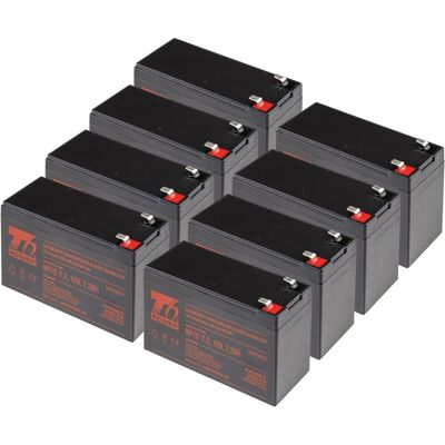 T6 Power APC Smart-UPS 5000 kompatibilis készlet, VRLA, 12 V T6 Power APC Smart-UPS 5000 kompatibilis készlet, VRLA, 12 V