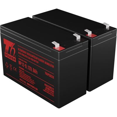 T6 Power Eaton 5E1500iUSB kompatibilis készlet, VRLA, 12 V T6 Power Eaton 5E1500iUSB kompatibilis készlet, VRLA, 12 V