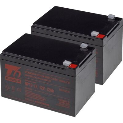 T6 Power akkumulátor szett APC Smart-UPS SUA1000US, VRLA, 12V T6 Power akkumulátor szett APC Smart-UPS SUA1000US, VRLA, 12V