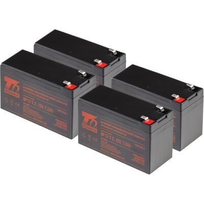 T6 Power APC Smart-UPS XL 1400VA RM 3U kompatibilis készlet, VRLA, 12 V T6 Power APC Smart-UPS XL 1400VA RM 3U kompatibilis készlet, VRLA, 12 V