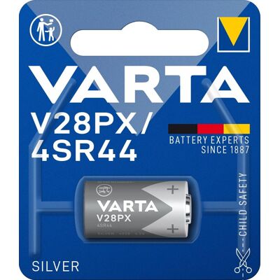 Varta V28PX/4SR44 Speciális ezüst-oxid elem - 1 db Varta V28PX/4SR44 Speciális ezüst-oxid elem - 1 db