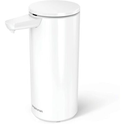 Simplehuman érintésmentes szappanadagoló újratölthető 414 ml, fehér acél Simplehuman érintésmentes szappanadagoló újratölthető 414 ml, fehér acél