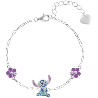 Disney Lilo & Stitch BS00095SL-65.CS (Ag 925/1000, 5 g) karkötő, gyermek, ezüst Disney Lilo & Stitch BS00095SL-65.CS (Ag 925/1000, 5 g) karkötő, gyermek, ezüst