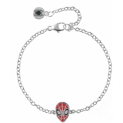 Disney Spider-Man Marvel BS00066RL-55.CS (Ag 925/1000, 1,75 g) karkötő, gyermek, ezüst Disney Spider-Man Marvel BS00066RL-55.CS (Ag 925/1000, 1,75 g) karkötő, gyermek, ezüst