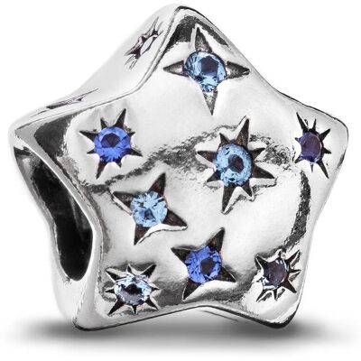 Pandora 792974C01 Kék köves csillag charm (Ag 925/1000, 2 g) Pandora 792974C01 Kék köves csillag charm (Ag 925/1000, 2 g)