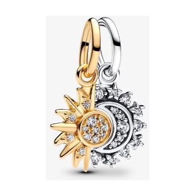 Pandora Moments 763585C01 Szétválasztható nap és hold függő charm (Ag925/1000, 2,3 g) Pandora Moments 763585C01 Szétválasztható nap és hold függő charm (Ag925/1000, 2,3 g)