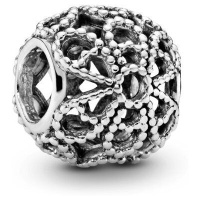 Pandora Moments Garden 791282 Rózsák áttört mintás charm (Ag925/1000, 1,7 g) Pandora Moments Garden 791282 Rózsák áttört mintás charm (Ag925/1000, 1,7 g)