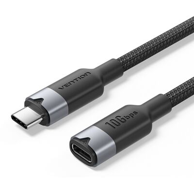 Vention USB 3.2 Type-C Extension Cable 1m Black Vention USB 3.2 Type-C Extension Cable 1m Black