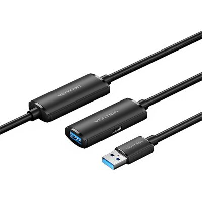 Vention USB 3.0 Type-A Male to Type-A Female Active Extension Cable 10M Black Vention USB 3.0 Type-A Male to Type-A Female Active Extension Cable 10M Black
