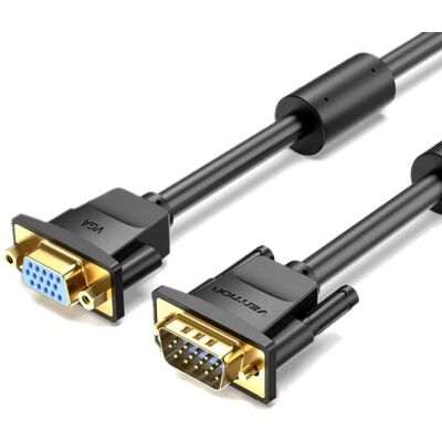 Vention VGA Extension Cable 5m Black Vention VGA Extension Cable 5m Black