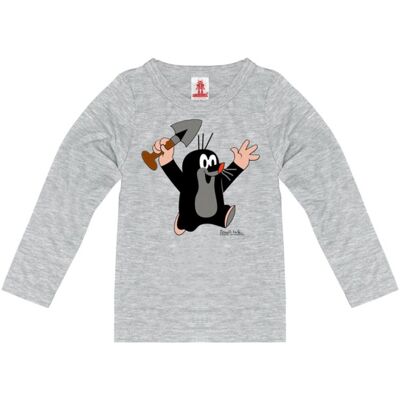 Logoshirt Kisvakond hosszú ujjú gyerekpóló, 152-164 cm Logoshirt Kisvakond hosszú ujjú gyerekpóló, 152-164 cm