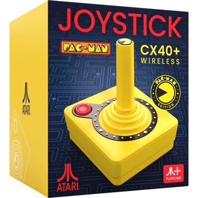 Atari Pack-Man: CX40+ Wireless Joystick - Pac-Man - vezérlő Atari Pack-Man: CX40+ Wireless Joystick - Pac-Man - vezérlő